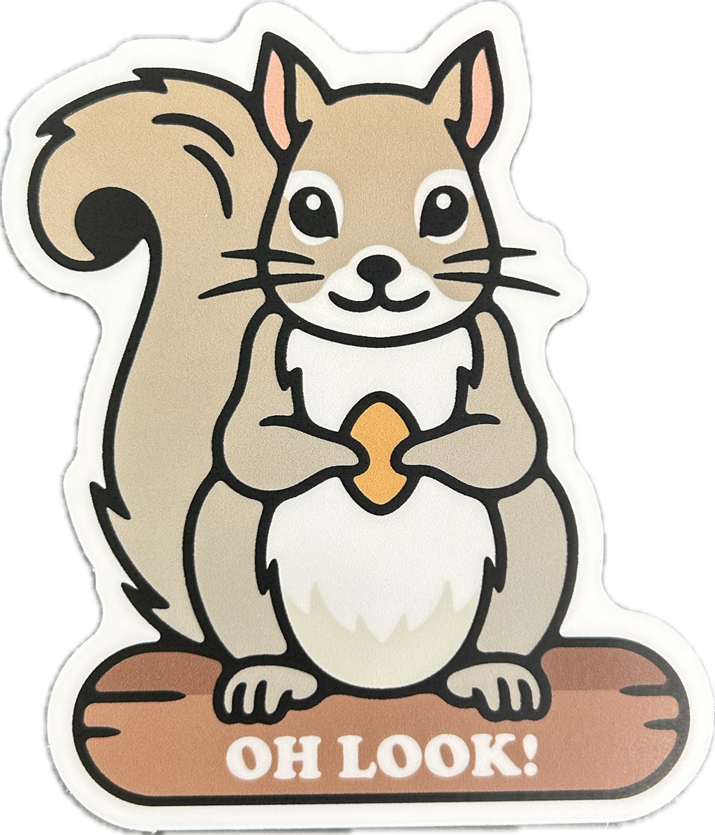 Oh Look Sticker - Lighten Up Shop