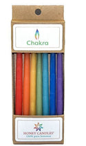Chakra Candlesticks Beeswax (Pack of 7) - Lighten Up Shop