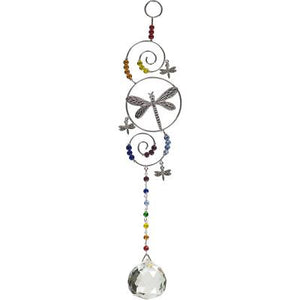 Dragonfly Chakra Suncatcher - Lighten Up Shop