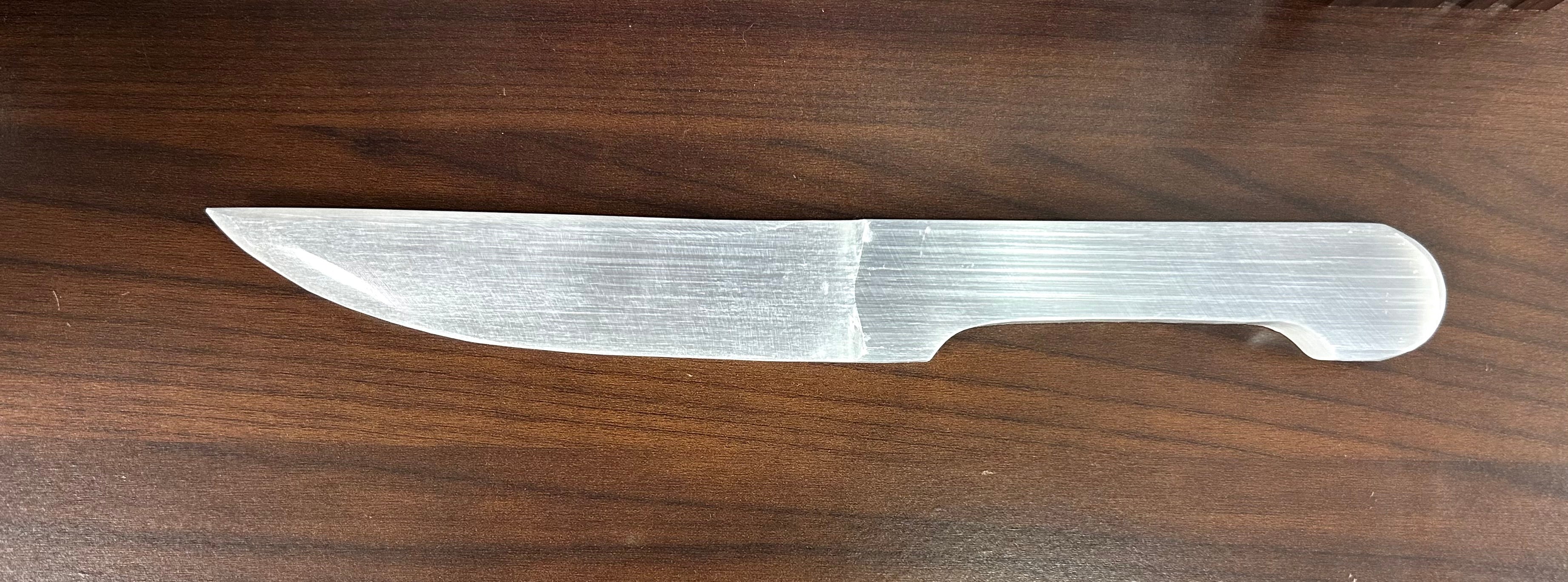 Selenite Knife 10”