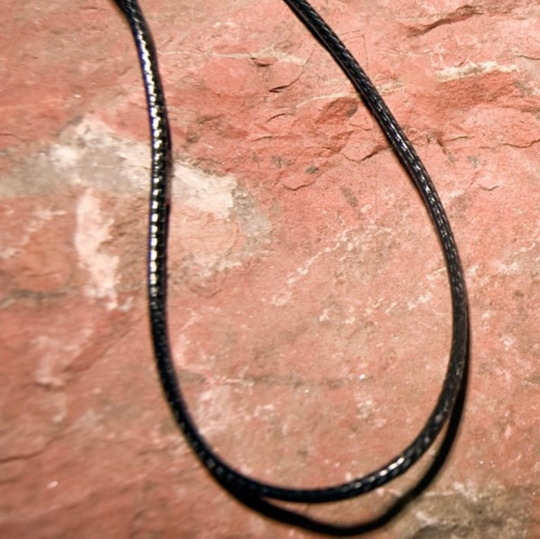 Black Cord Necklace with Clasp - Lighten Up Shop
