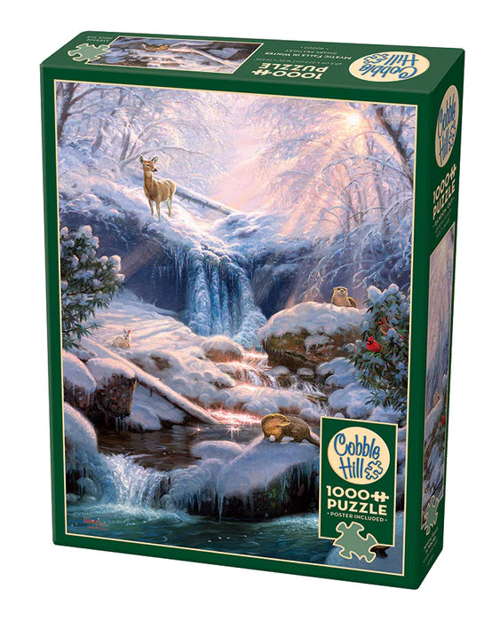 Cobble Hill -Mystic Falls In Winter 1000 piece