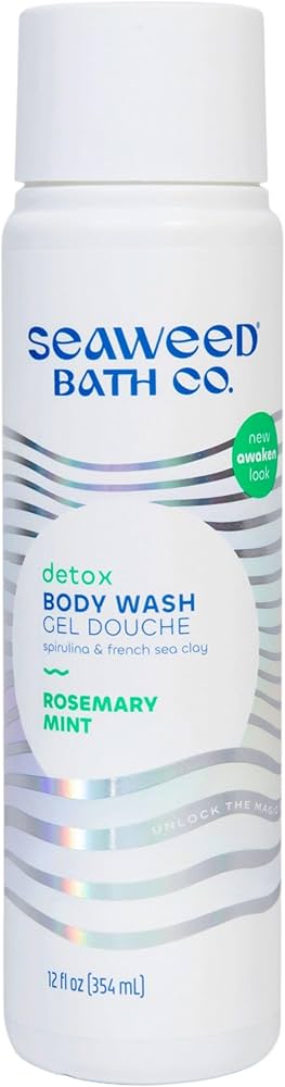 Seaweed Bath Co. Detox Body Wash 12oz - Rosemary Mint