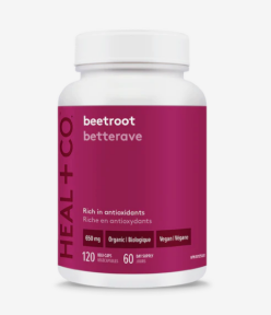 Heal+Co Beetroot 120 Vegi-Caps - Lighten Up Shop
