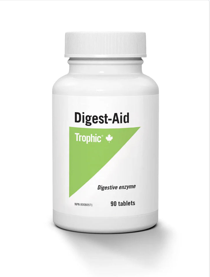 Trophic Digest-Aid Bile Salt Digestive Enzymes - 90 Tablet