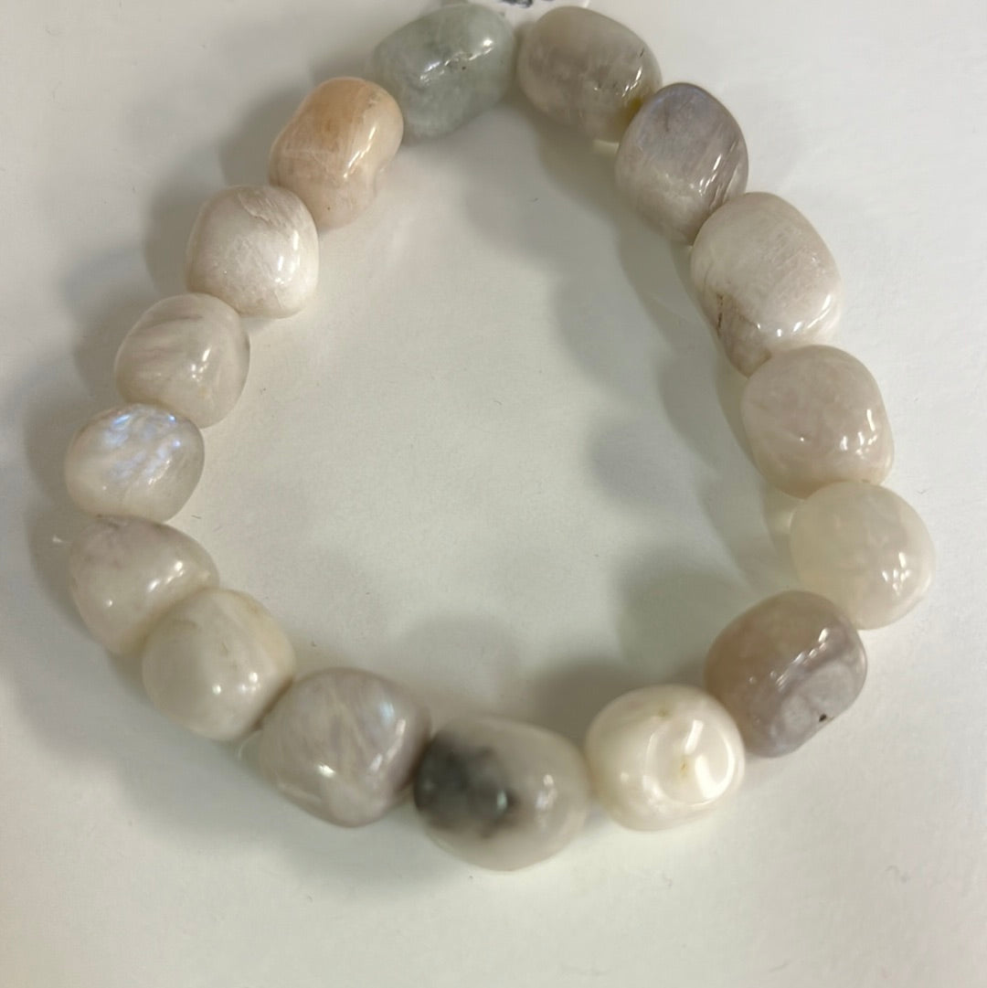 Rainbow Moonstone Bracelet - Lighten Up Shop