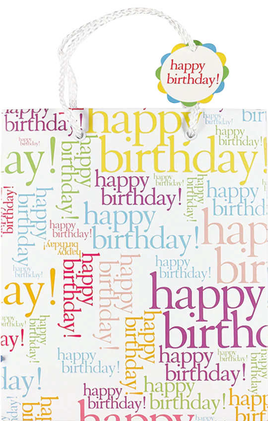 Happy Birthday Gift Bag - Lighten Up Shop
