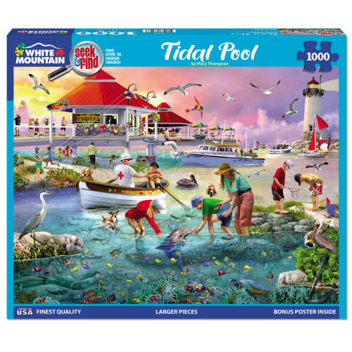 Tidal Pool Puzzle 1000pc - Lighten Up Shop