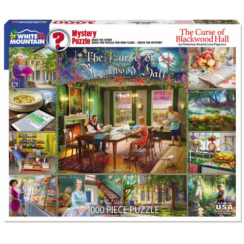 Curse of Blackwood Hall Puzzle 1000pc - Lighten Up Shop