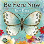 Be Here Now Teachings From Ram Dass 2024 Wall Calendar - Lighten Up Shop