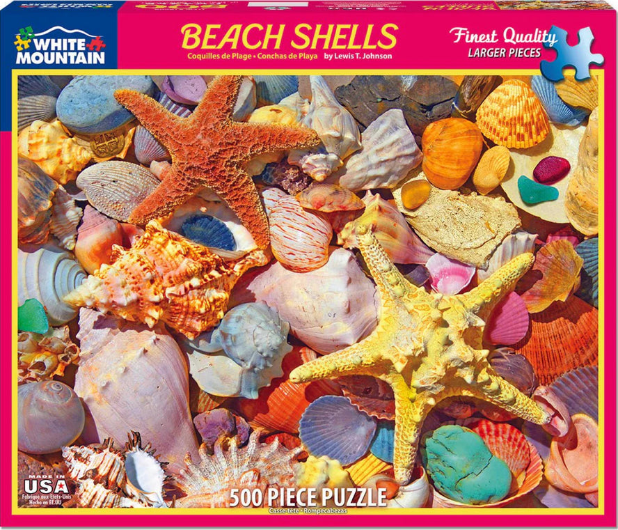 Beach Shells Puzzle 500pc