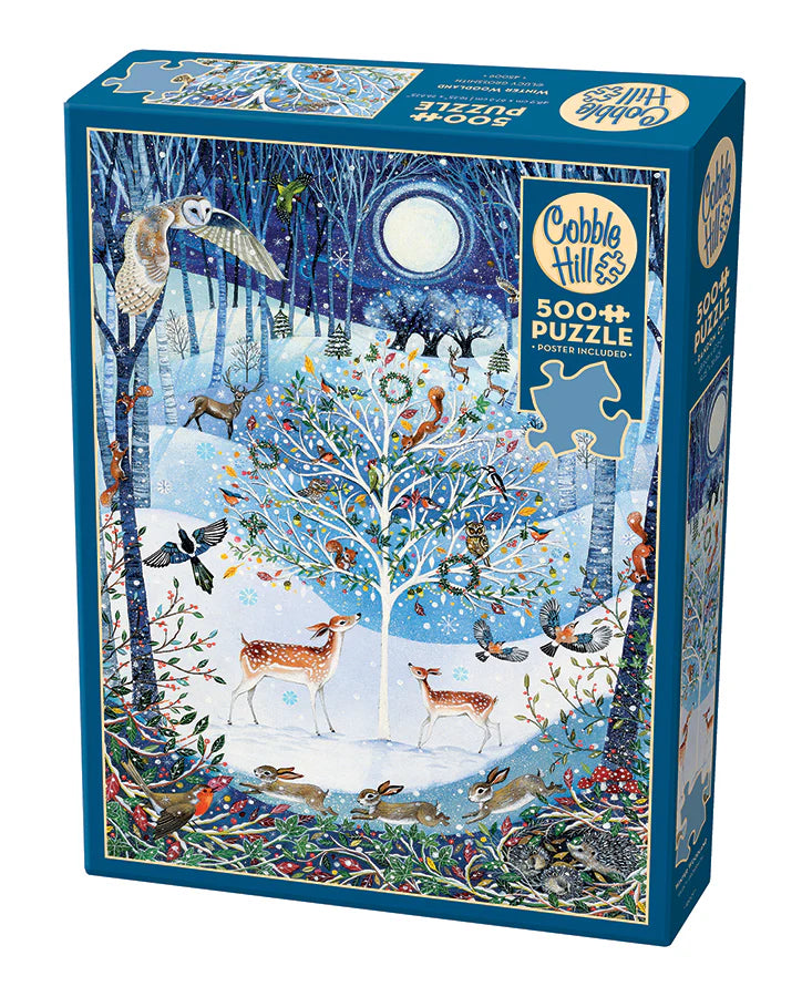 Cobble Hill - Winter Woodland 500 piece