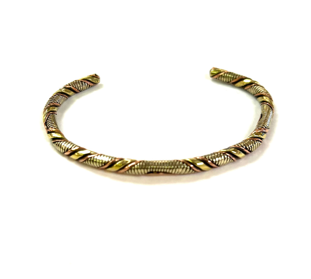 Intertwined Metal Bracelet - Lighten Up Shop