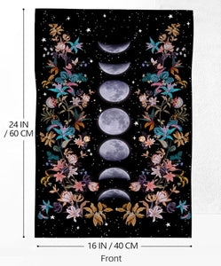 Moon Phase Hand Towel - Lighten Up Shop