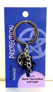 Protection Crystal Keychain