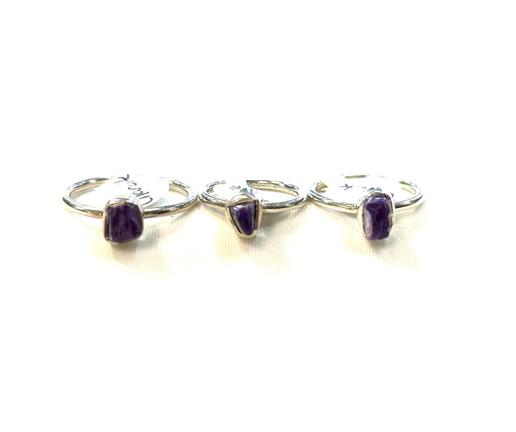 Charoite Ring - Lighten Up Shop