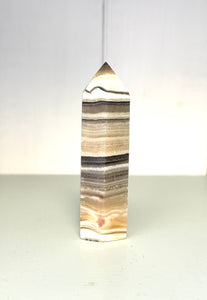 Black Phantom Calcite Tower - Lighten Up Shop