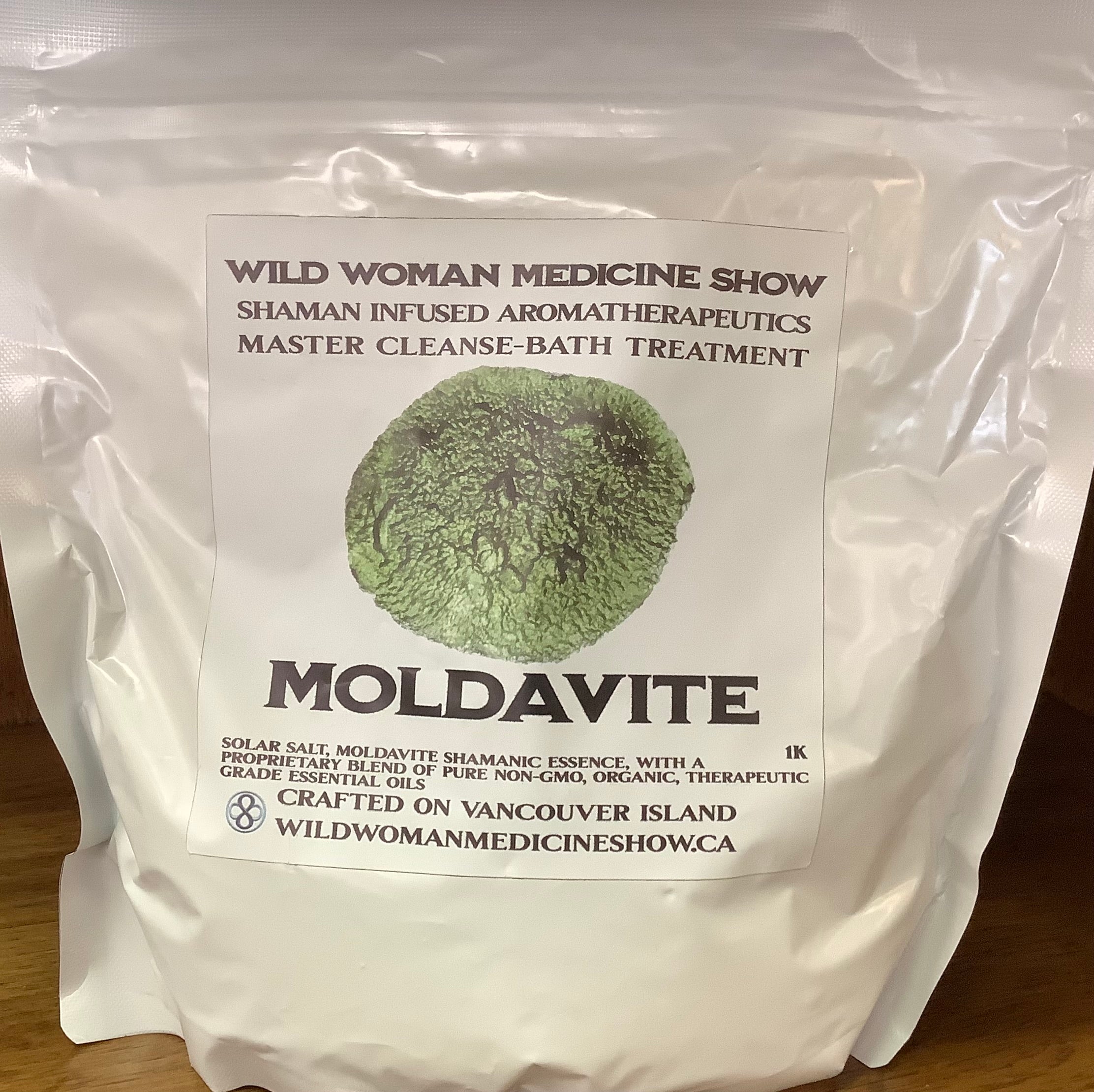 Moldavite Bath Treatment (1 kg) Wild Woman Medicine Show