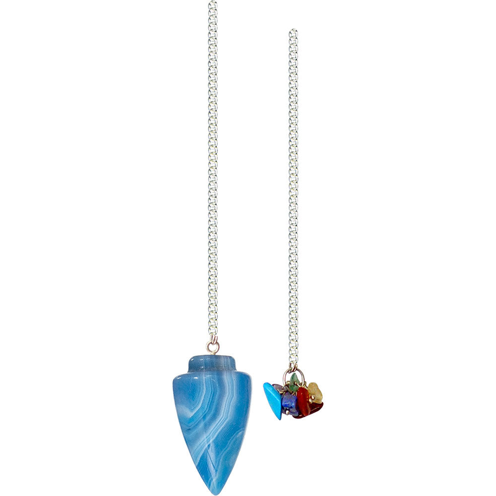 Blue Onyx Pendulum - Lighten Up Shop