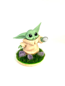 Yoda With Amethyst