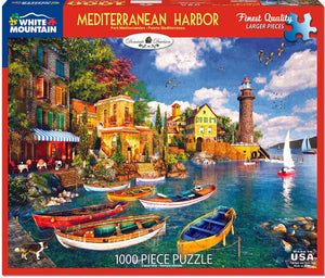 Mediterranean Harbor Puzzle 1000pc