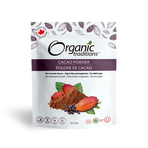 Organic Traditions Cacao Powder 227 grams