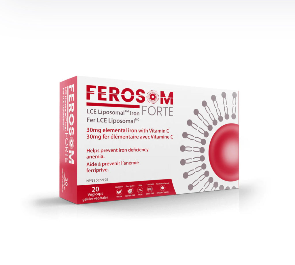 Ferosom Forte LCE Liposomal Iron - Lighten Up Shop