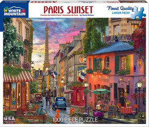 Paris Sunset Puzzle 1000pc