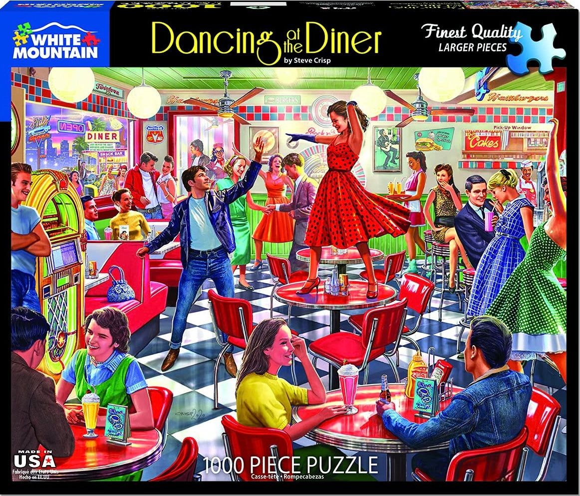 Dancing At The Diner Puzzle 1000pc