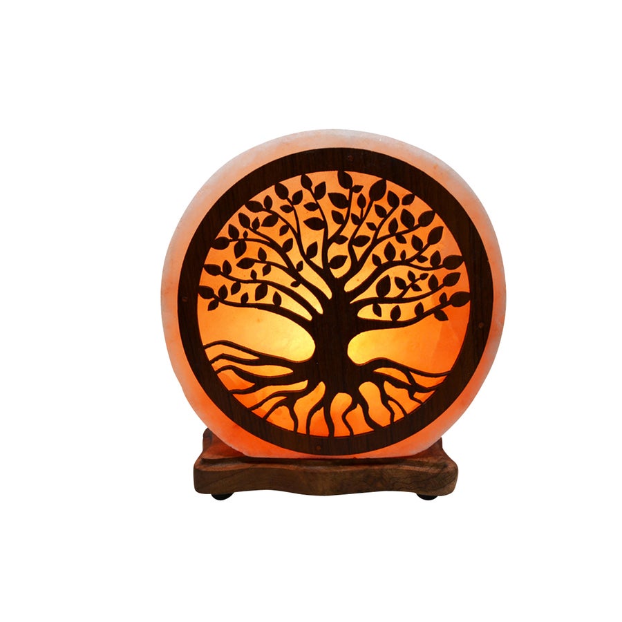 Tree of Life Salt Rock Lamp - Lighten Up Shop