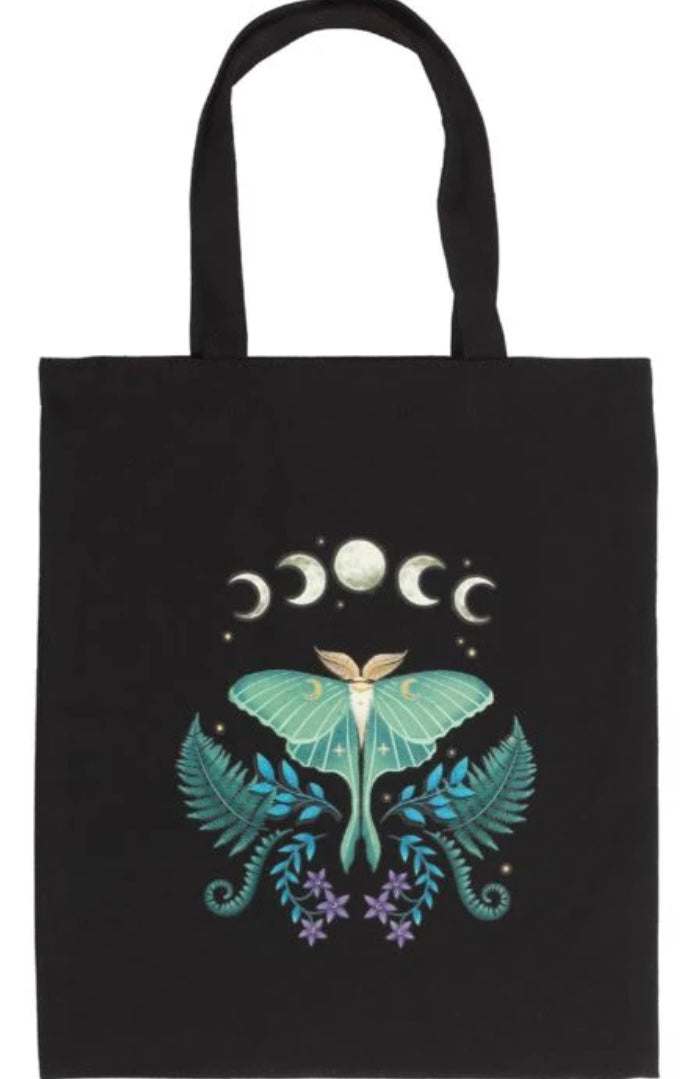 Luna Moth Tote Bag - Lighten Up Shop