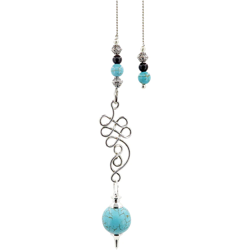 Turquoise Double Infinity Pendulum - Lighten Up Shop