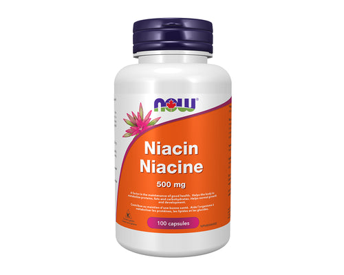 Niacin 500mg - 100 Capsules - Lighten Up Shop