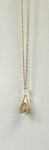 Citrine Pyramid Necklace