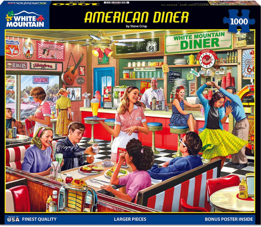 American Diner Puzzle 1000pc