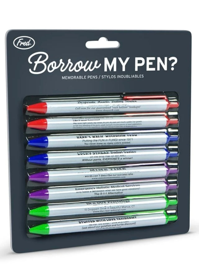 Borrow My Pen? Memorable Pens