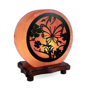 Butterfly Salt Rock Lamp