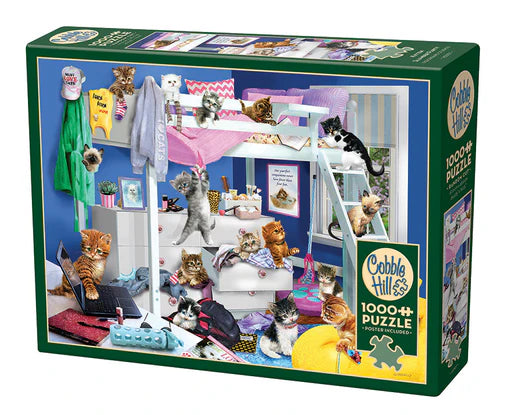 Cobble Hill - Kitten Slumber Party 1000 piece