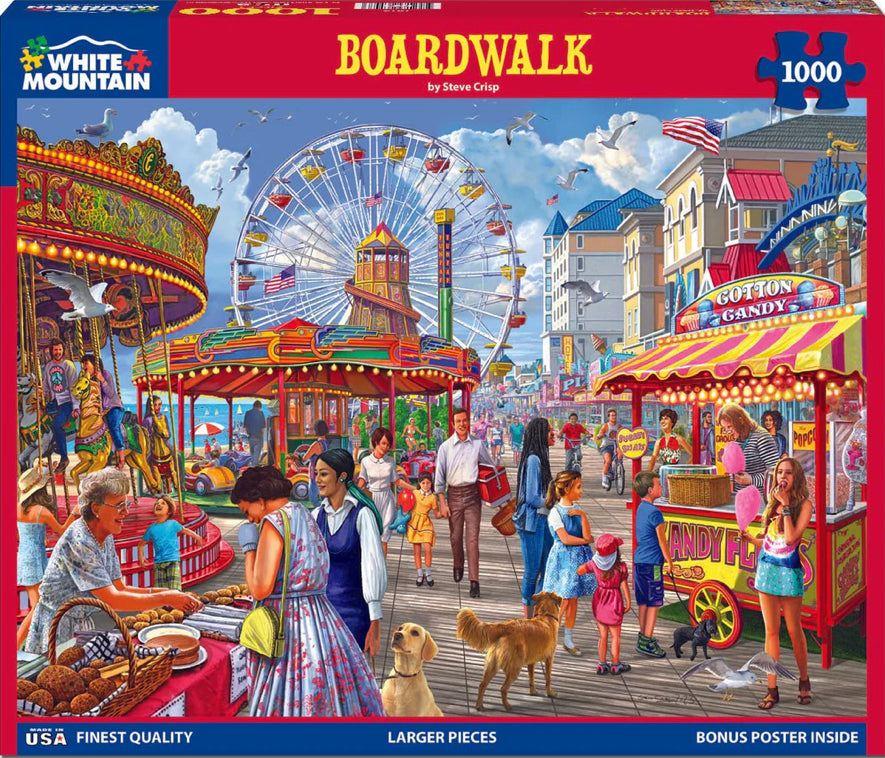 Boardwalk Puzzle 1000pc - Lighten Up Shop