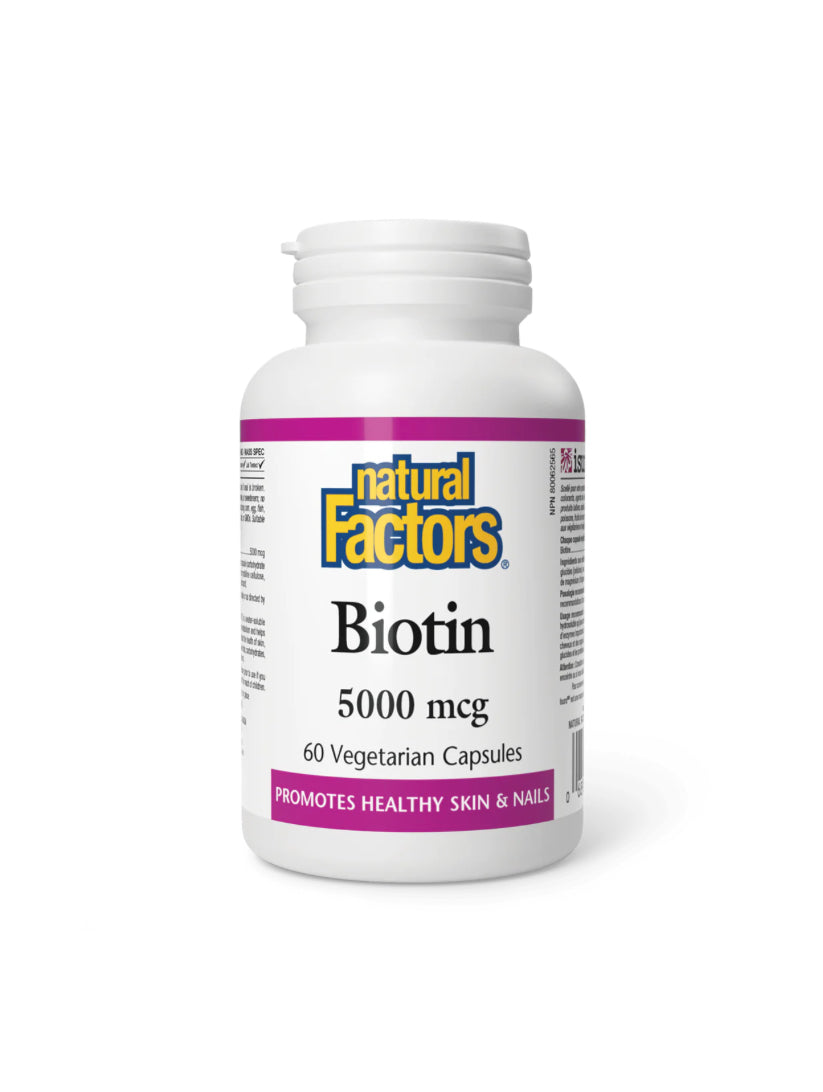 Biotin 5000mcg - 60 Capsules