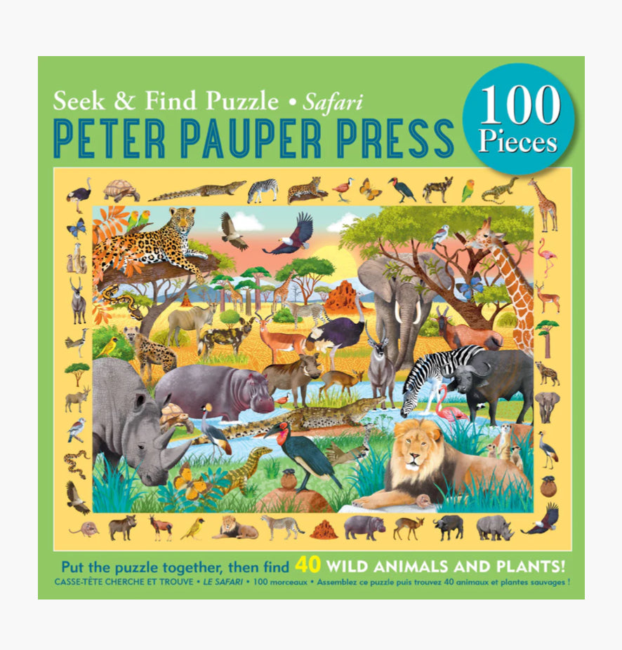 Safari Puzzle 100p - Lighten Up Shop
