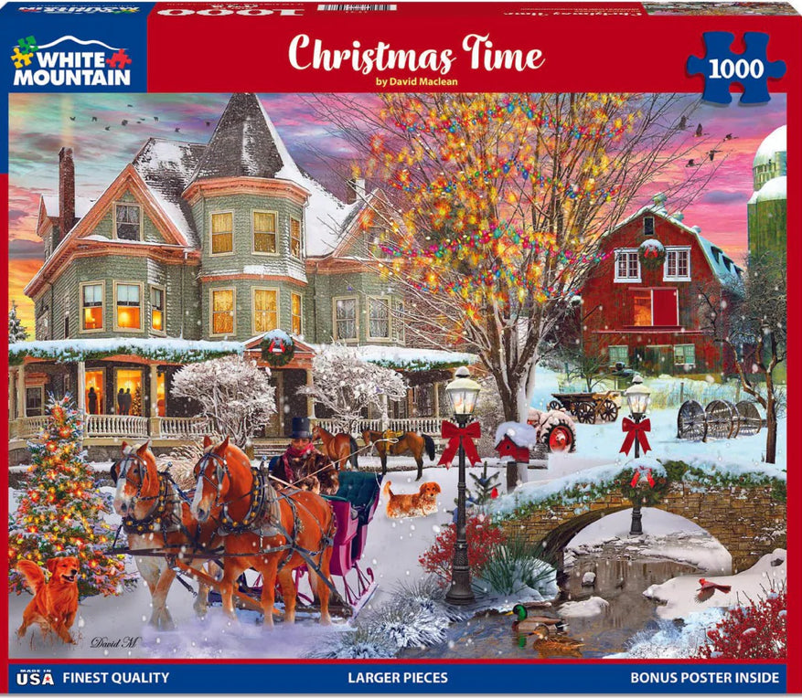 Christmas Time Puzzle 1000pc