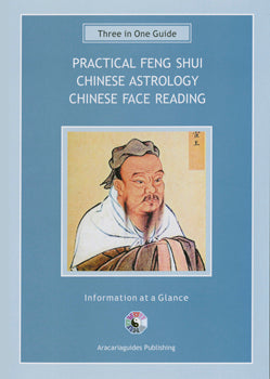 Practical Feng Shui, Chinese Asrology, Chinese Face Reading - Three In One Fold Out Guide - Lighten Up Shop
