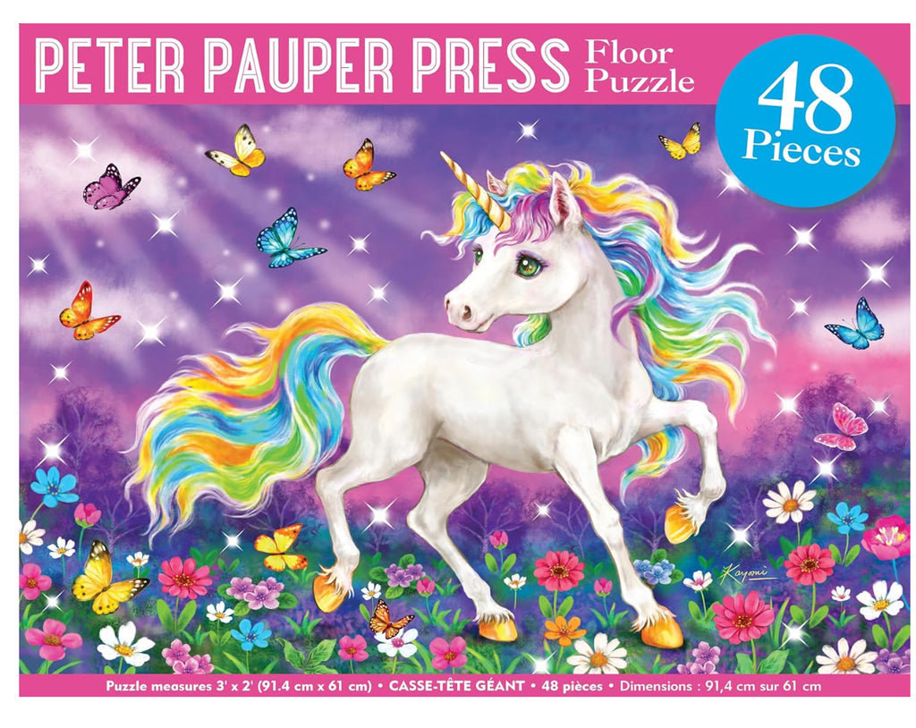 Unicorn World Floor Puzzle - 48p - Lighten Up Shop