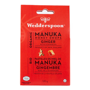 Manuka Honey Drops - Ginger with Echinacea