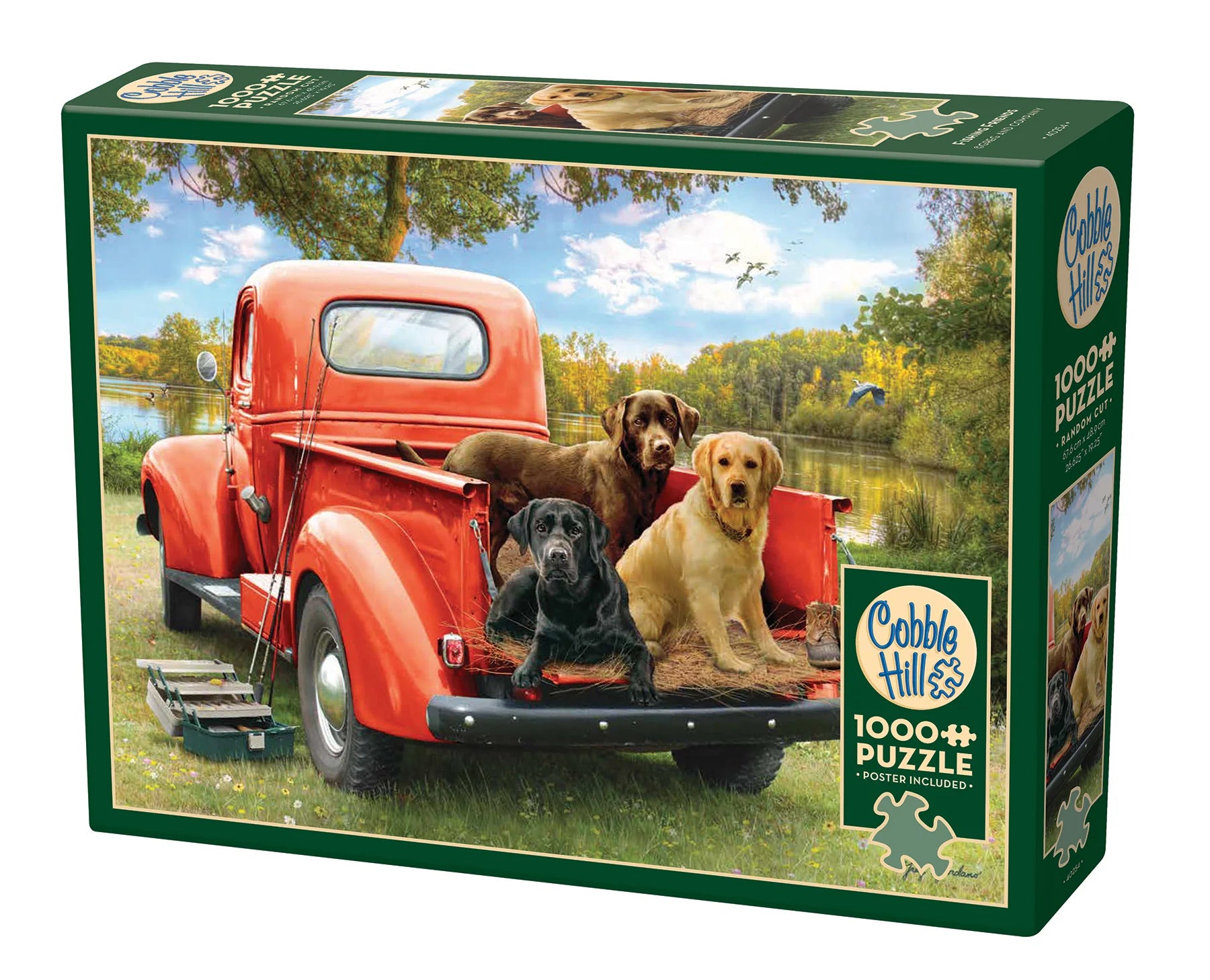 Cobble Hill - Fishing Friends 1000 piece