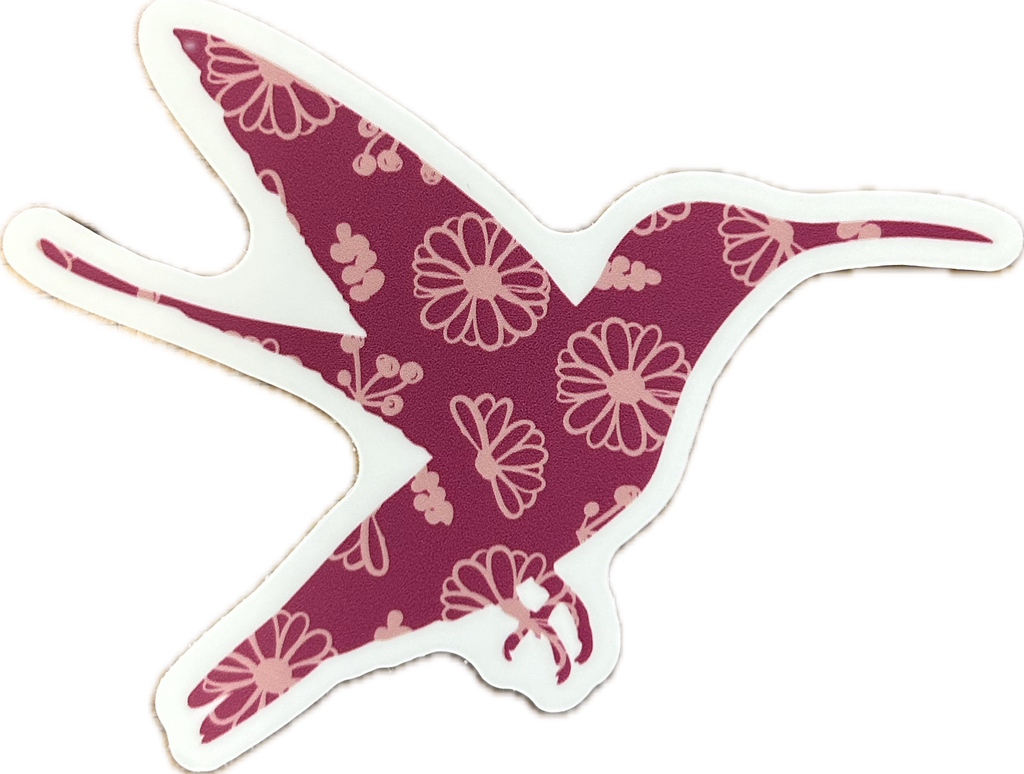 Hummingbird Sticker - Lighten Up Shop