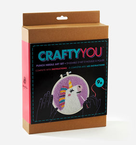 Crafty You Punch Needle Set - Unicorn