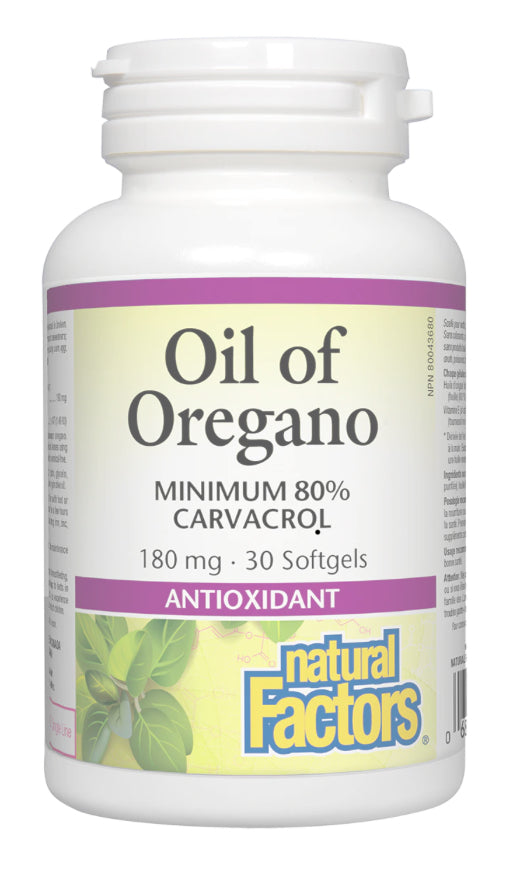 Oil of Oregano - 30 Capsules - Lighten Up Shop