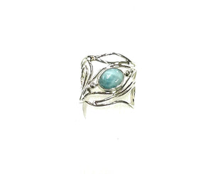 Larimar Ring ($70) - Lighten Up Shop